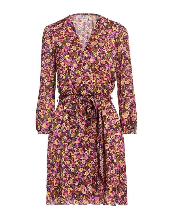 リュージョー レディース ドレス LIU JO ミニワンピース・ドレス Fuchsia フューシャ