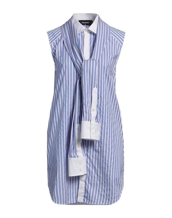 ディースクエアード レディース ドレス DSQUARED2 シュミーズドレス Blue ブルー