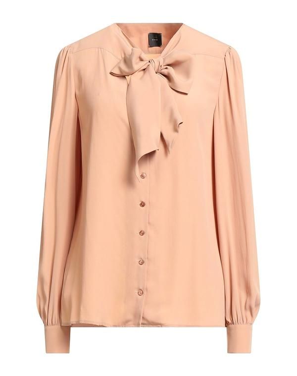 ピンコ レディース トップス シャツ PINKO 無地シャツ＆ブラウス Beige ベージュ