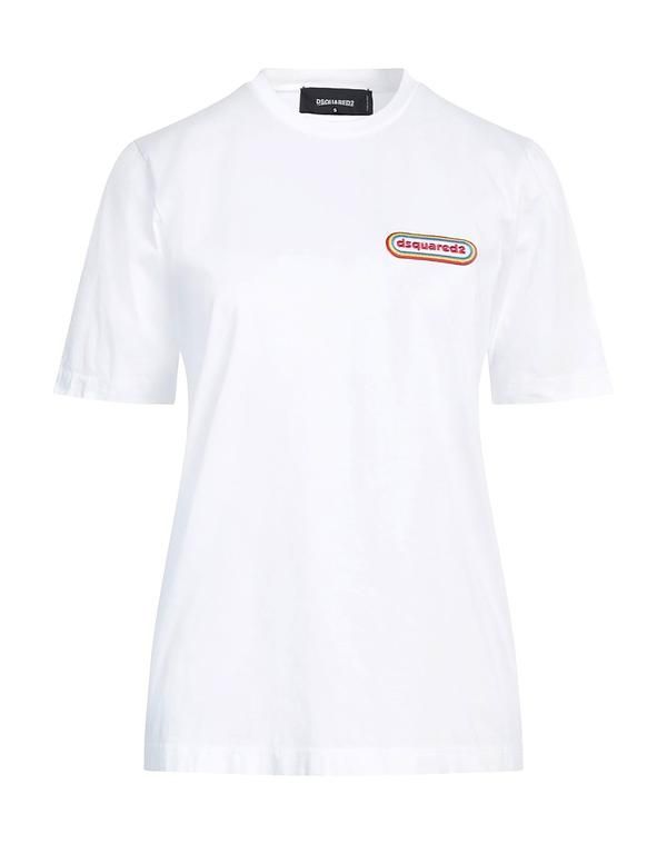 ディースクエアード レディース トップス Tシャツ DSQUARED2 ベーシック Tシャツ White ホワイト