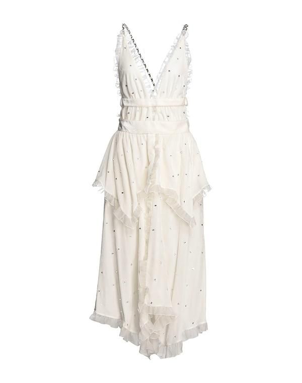 フィロソフィーデロレンゾセラフィーニ レディース ドレス PHILOSOPHY di LORENZO SERAFINI ロングワンピース・ドレス White ホワイト
