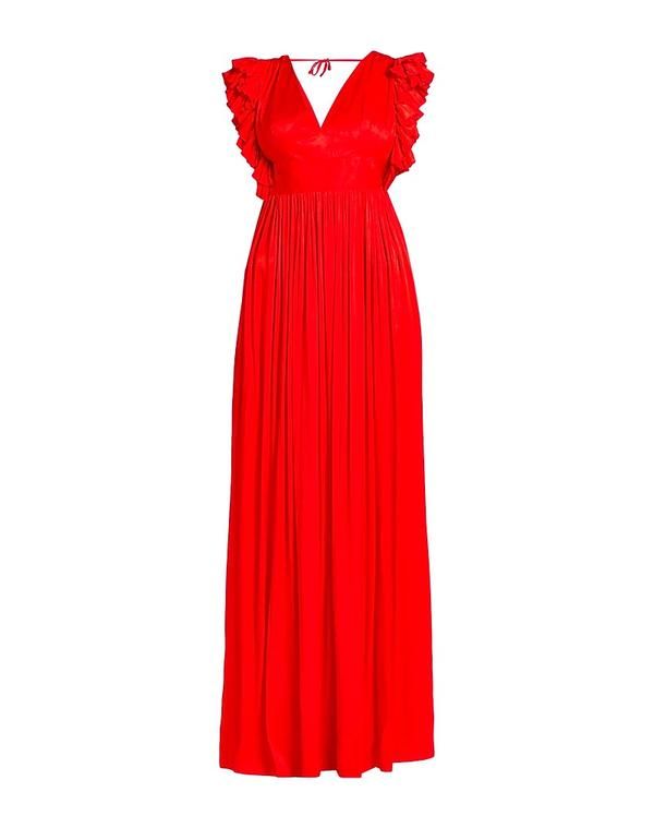 マークエリス レディース ドレス MARC ELLIS パーティドレス Red レッド