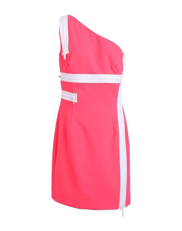 ディースクエアード レディース ドレス DSQUARED2 ワンショルダードレス Fuchsia フューシャ