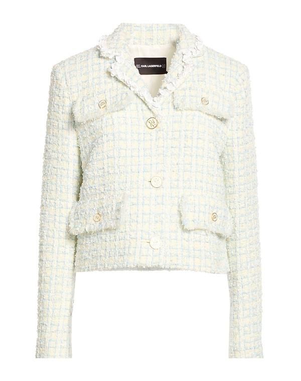 カール ラガーフェルド レディース アウター ジャケットブルゾン KARLAGERFELD ブルゾン Sky Blue ブルー