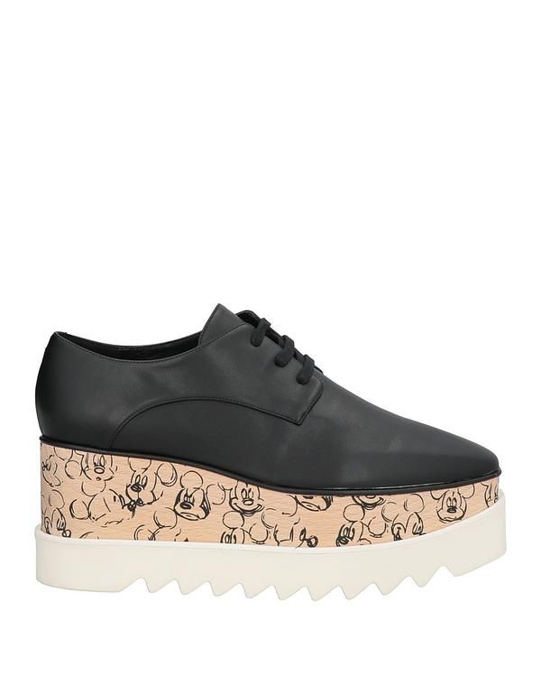 ステラマッカートニー レディース シューズ STELLA McCARTNEY レースアップシューズ Black ブラック