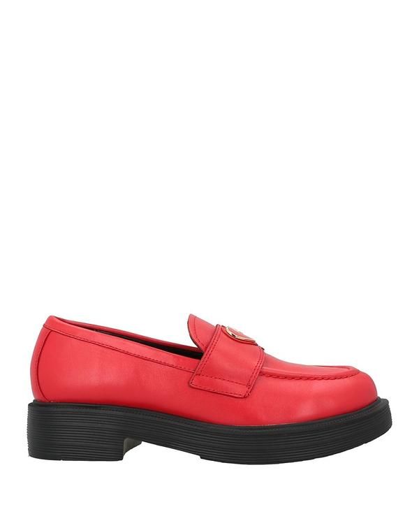 ラブ モスキーノ レディース シューズ モカシン LOVE MOSCHINO モカシン Red レッド