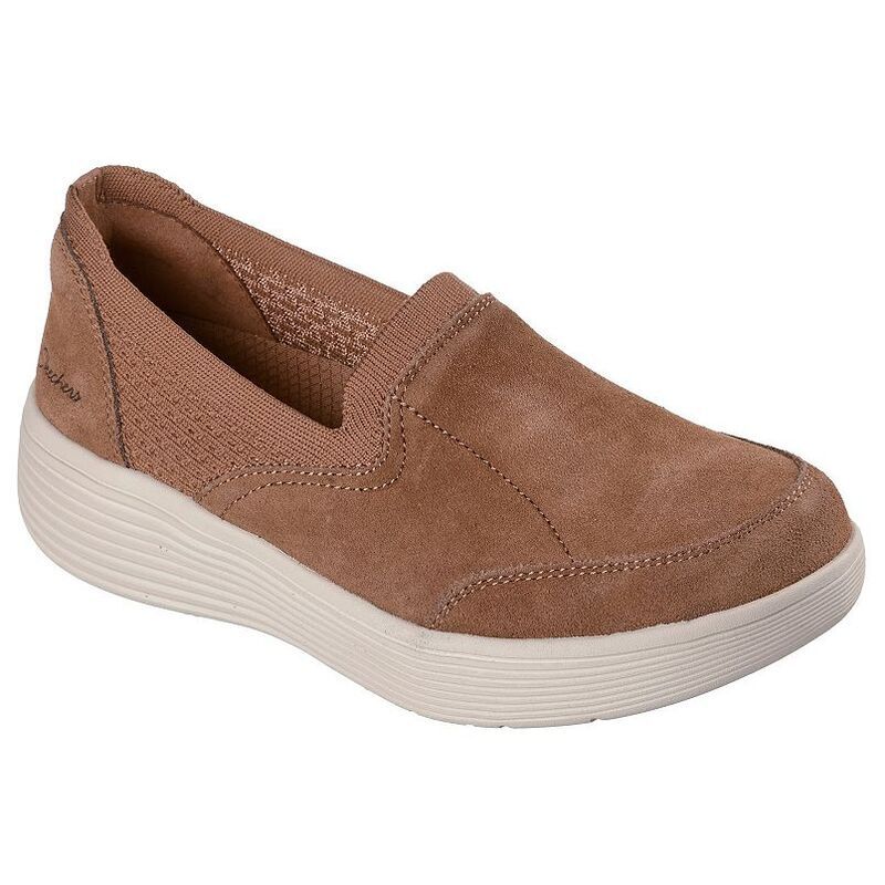 スケッチャーズ レディース シューズ サンダル Skechers Arch Fit Laguna Subtle Spice Womens Comfort Shoes Chestnut