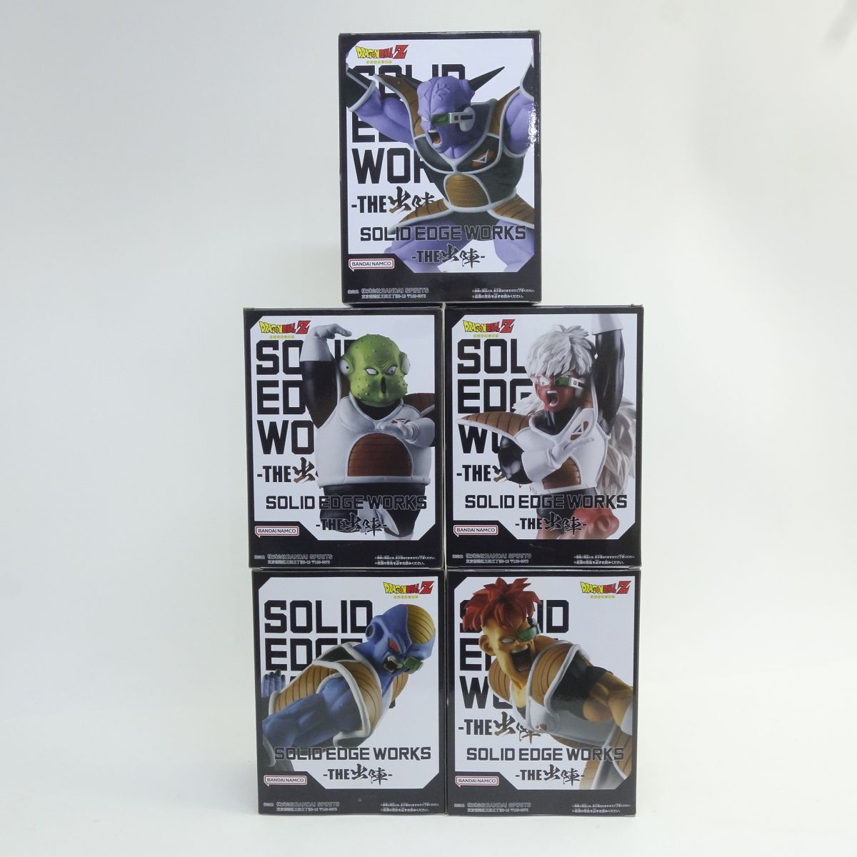 未開封】ドラゴンボールZ SOLID EDGE WORKS-THE出陣- ギニュー特戦隊