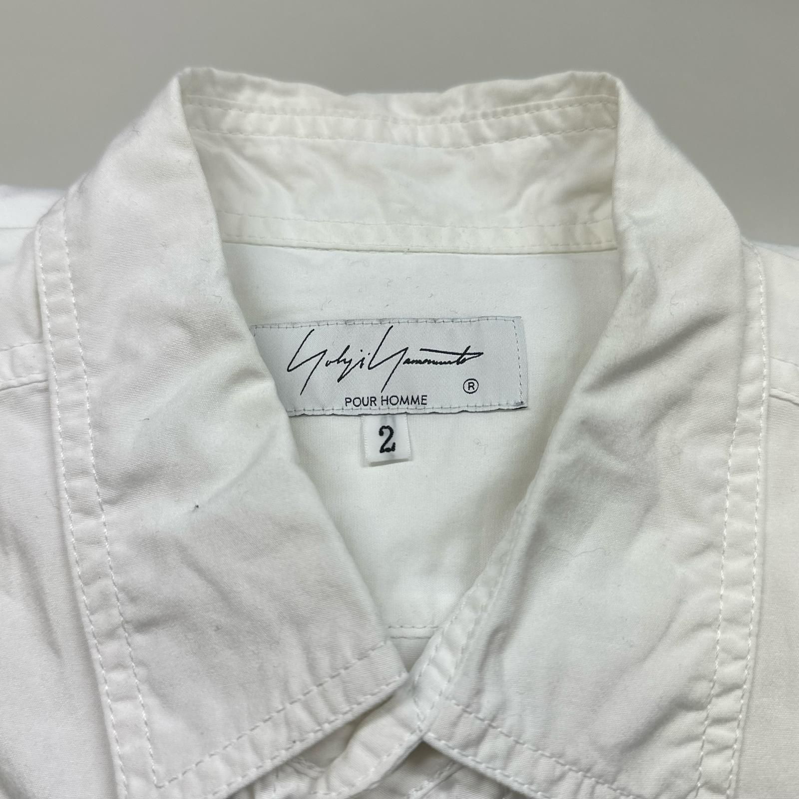 参考上代41000円 Yohji Yamamoto POUR HOMME CHAIN STITCH BROAD PATCH