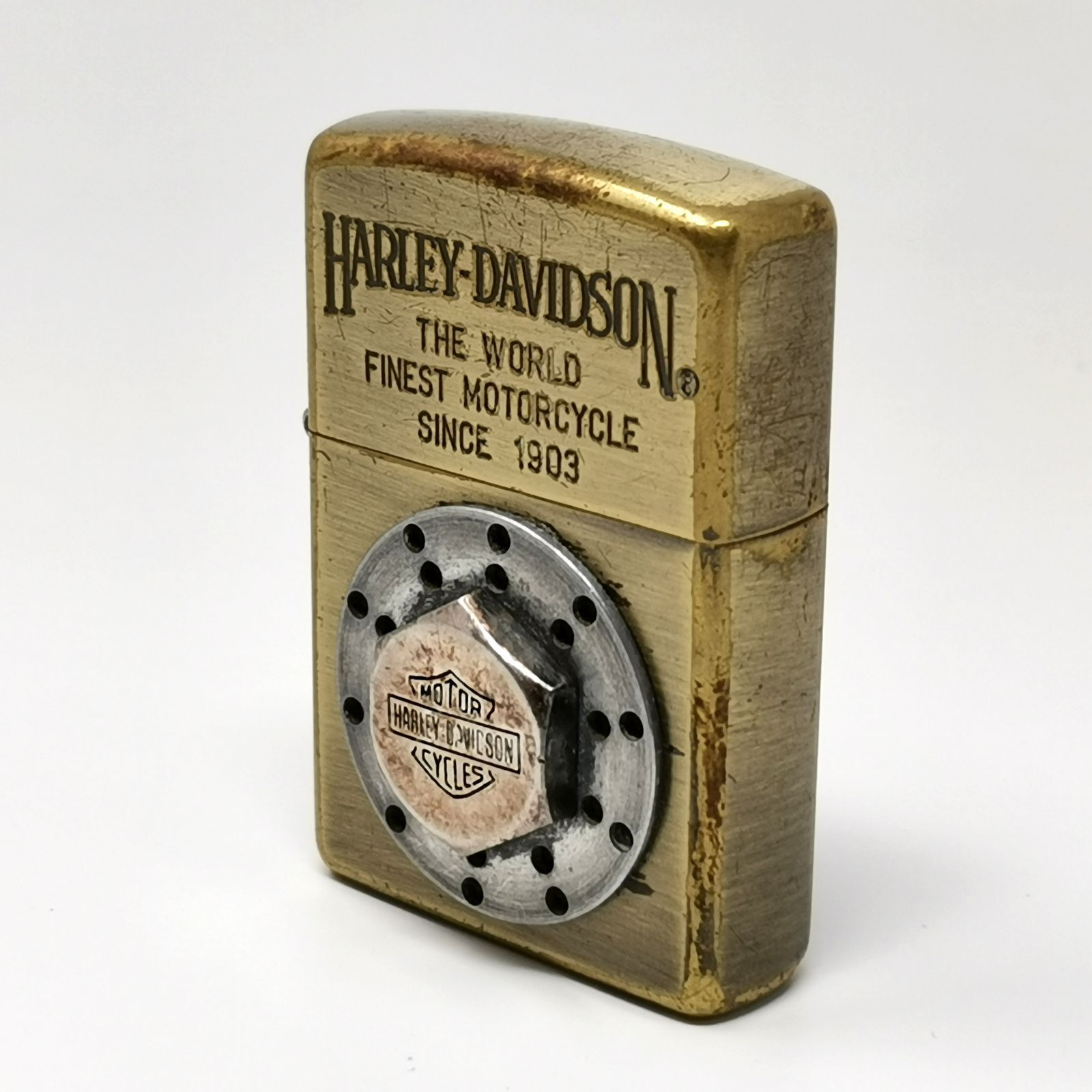 ZIPPO ハーレーダビッドソン NY HARLEY DAVIDSON ライター 火花確認 中古品 管理番号 ARCAYKO671
