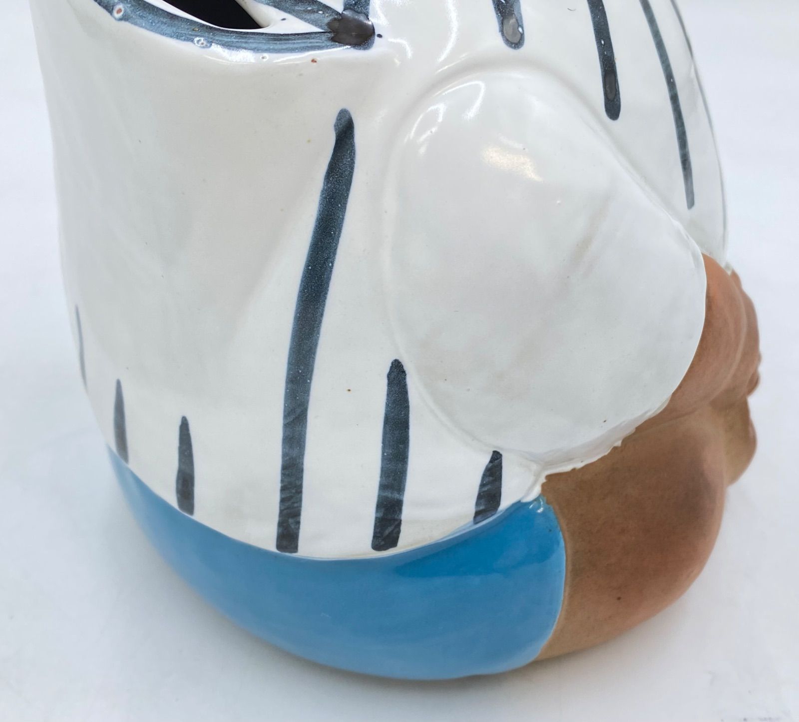 リサラーソン風　ヨハンナ　モチーフ　陶器製　靴べら入れ Lisa Larson リサラーソン ヨハンナ モチーフ 陶器製品 靴べら入れ