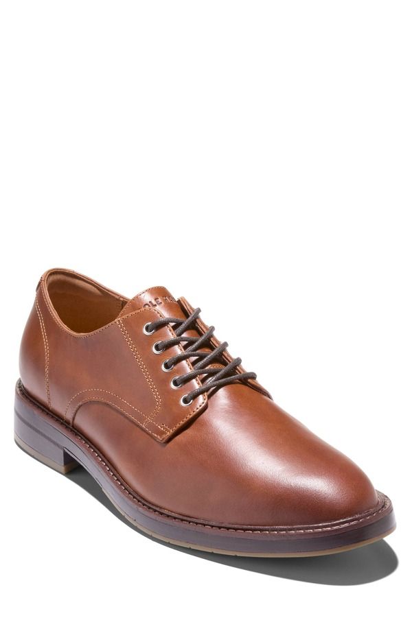コールハーン メンズ シューズ オックスフォード ダービー Cole Haan Judson Grand Plain Toe Derby British Tan Dark Natural タン