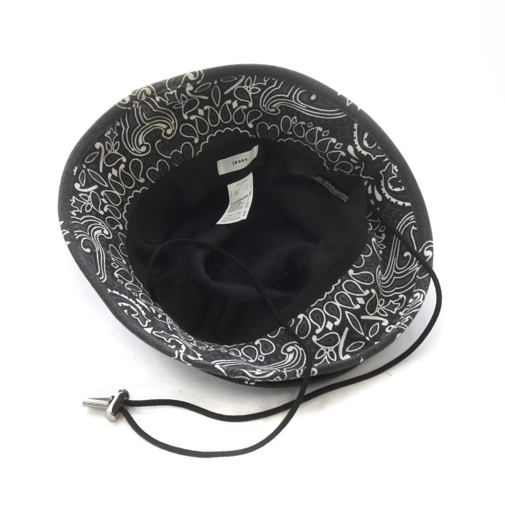 sacai Double Brim Hat バンダナ柄ダブルブリムハット サカイ sacai BANDANA DOUBLE BRIM HAT 帽子 バケットハット