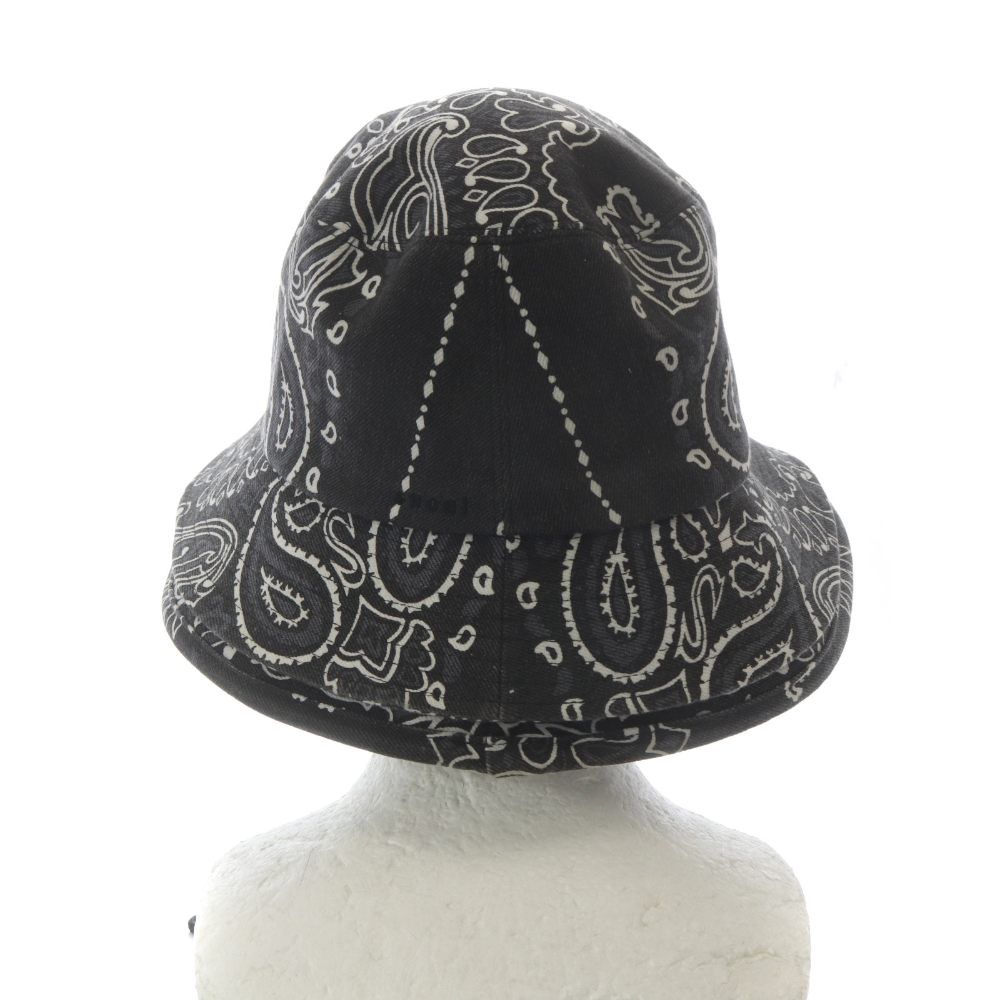 サカイ sacai BANDANA DOUBLE BRIM HAT 帽子 バケットハット