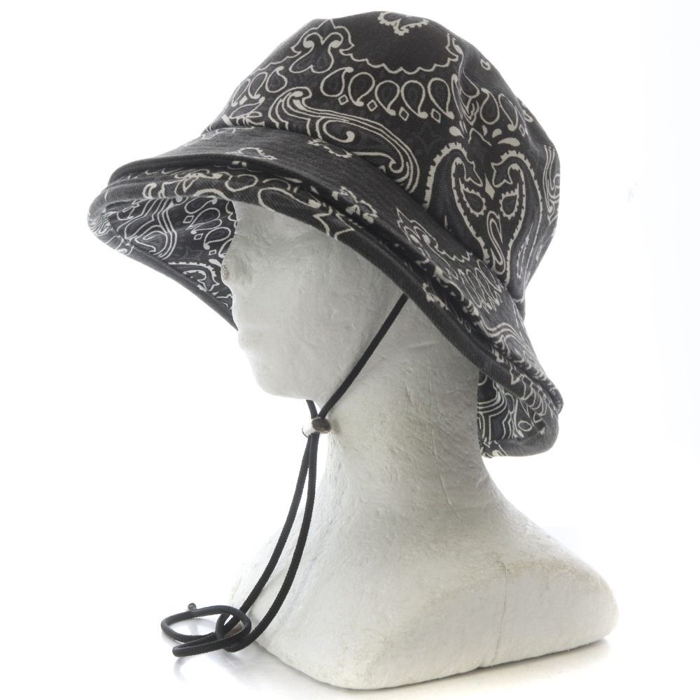 サカイ sacai BANDANA DOUBLE BRIM HAT 帽子 バケットハット サカイ sacai BANDANA DOUBLE BRIM HAT 帽子 バケットハット