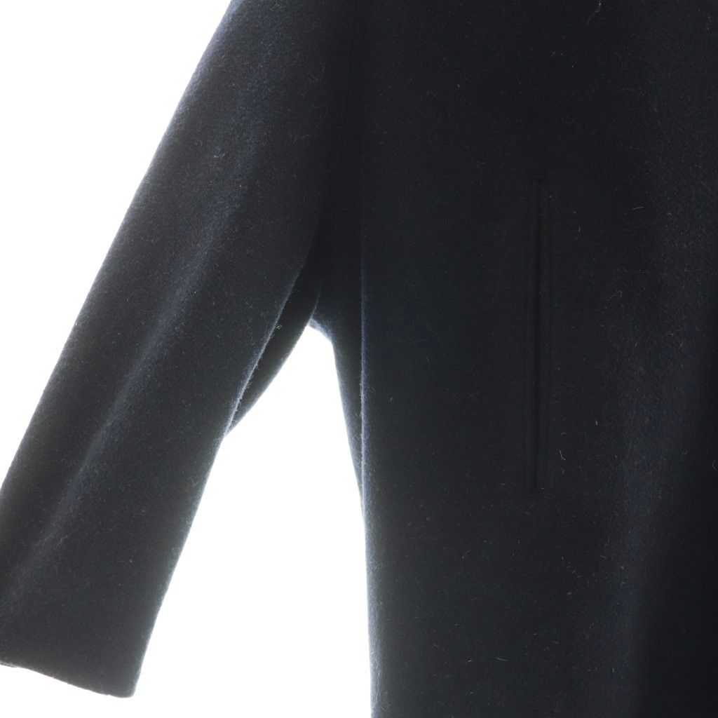 ジュンヤワタナベ JUNYA WATANABE コムデギャルソン JP-C008 AD2015 ハイネック コート XS ネイビー ブラック /ES ■OS