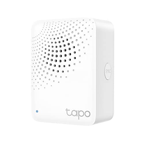 TP-Link Tapo スマートホーム スピーカー搭載 19種類のサウンド 2.4GHz Wi-Fi環境必須 Sub-1GHz スマートハブ Tapo H100t