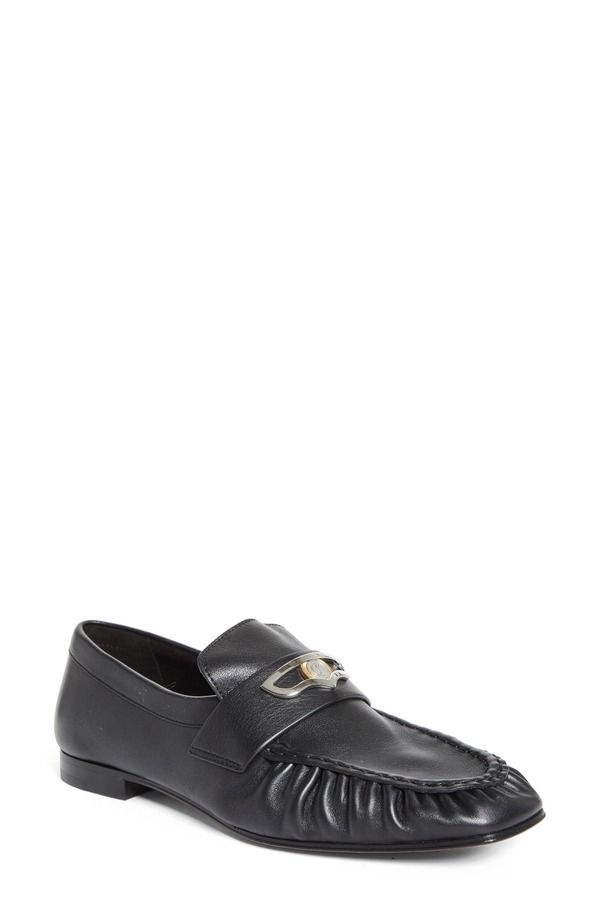 クリスチャン・ルブタン レディース シューズ スリッポン・ローファー Christian Louboutin Mocallista Penny Loafer Black Black ブラック