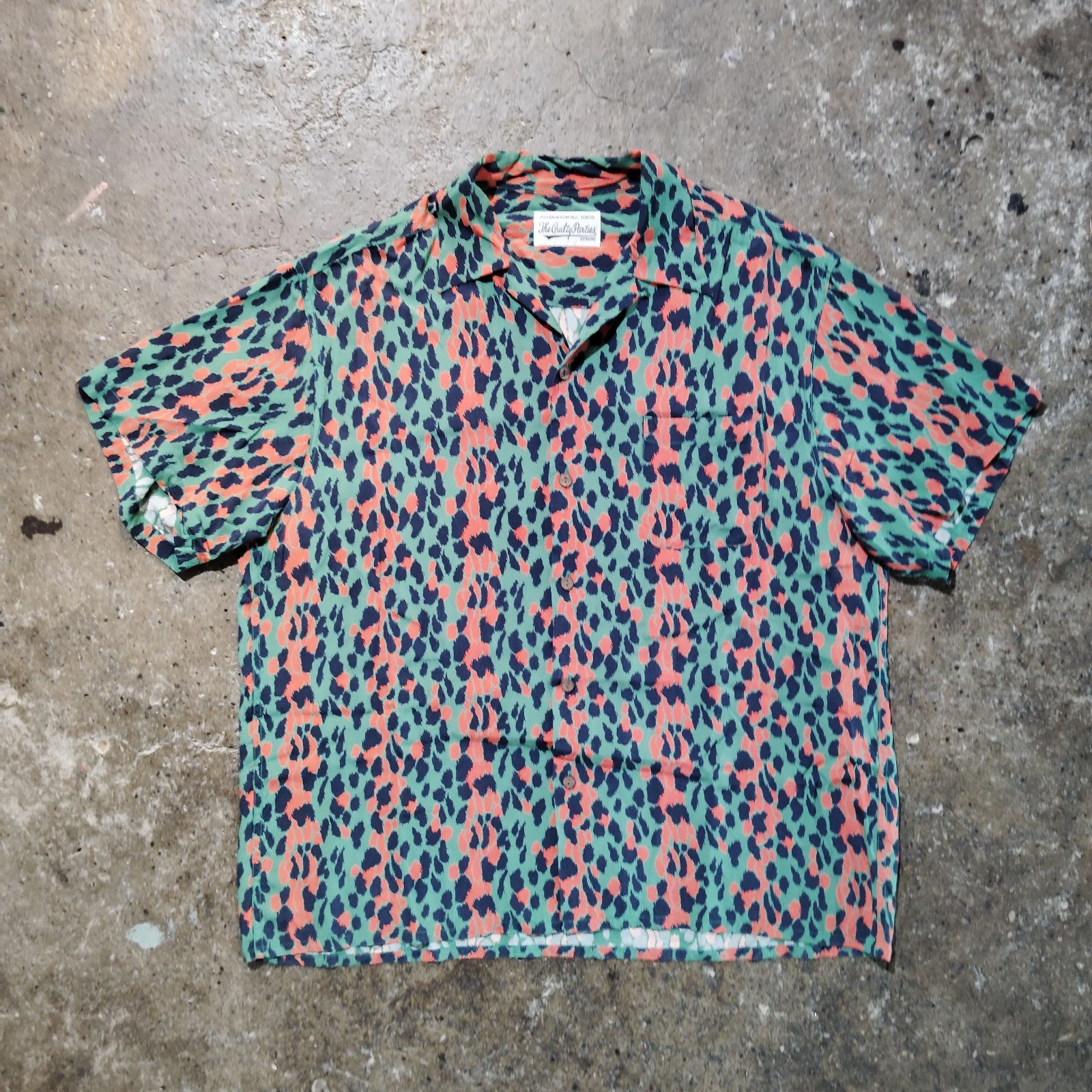WACKOMARIA 21ss LEOPARD HAWAIIAN SHIRT XL ワコマリア 2021ss