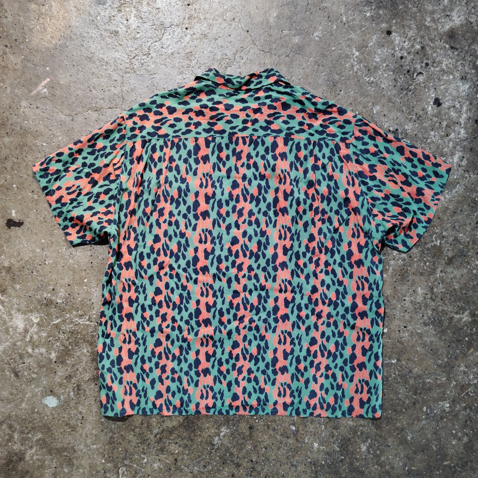 WACKOMARIA 21ss LEOPARD HAWAIIAN SHIRT XL ワコマリア 2021ss 