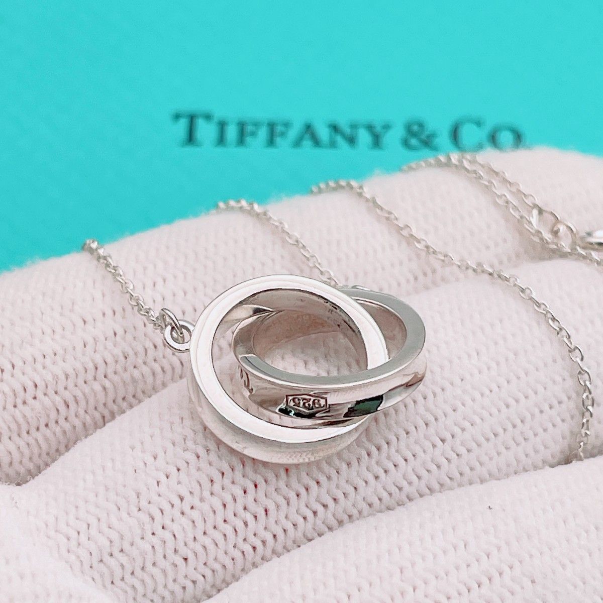 ◇ティファニー◇新品仕上済 Tiffany&Co. 1837 インターロッキング 