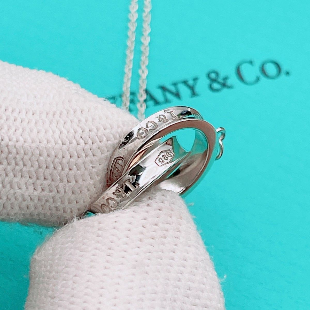 ◇ティファニー◇新品仕上済 Tiffany&Co. 1837 インターロッキング