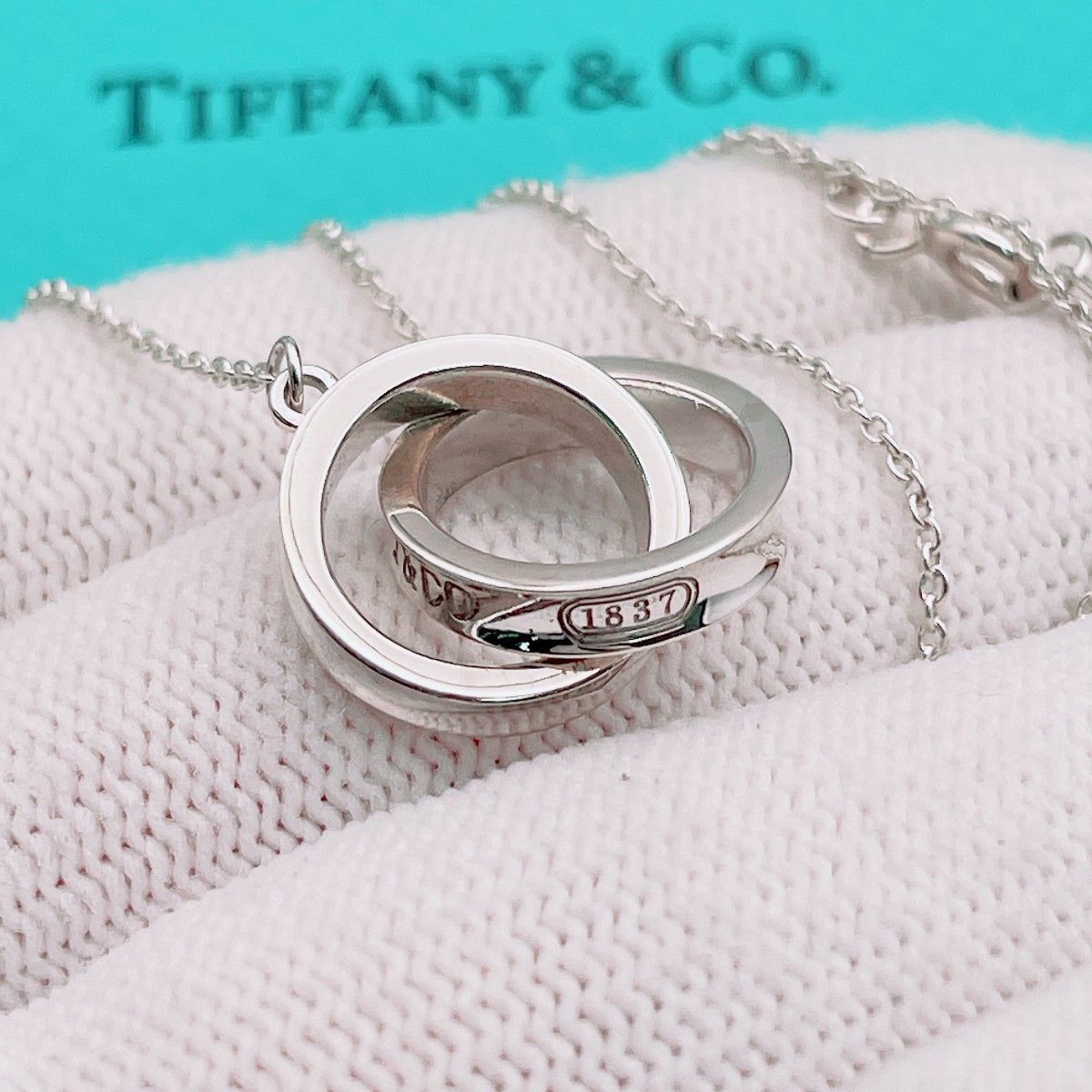 ◇ティファニー◇新品仕上済 Tiffany&Co. 1837 インターロッキング 