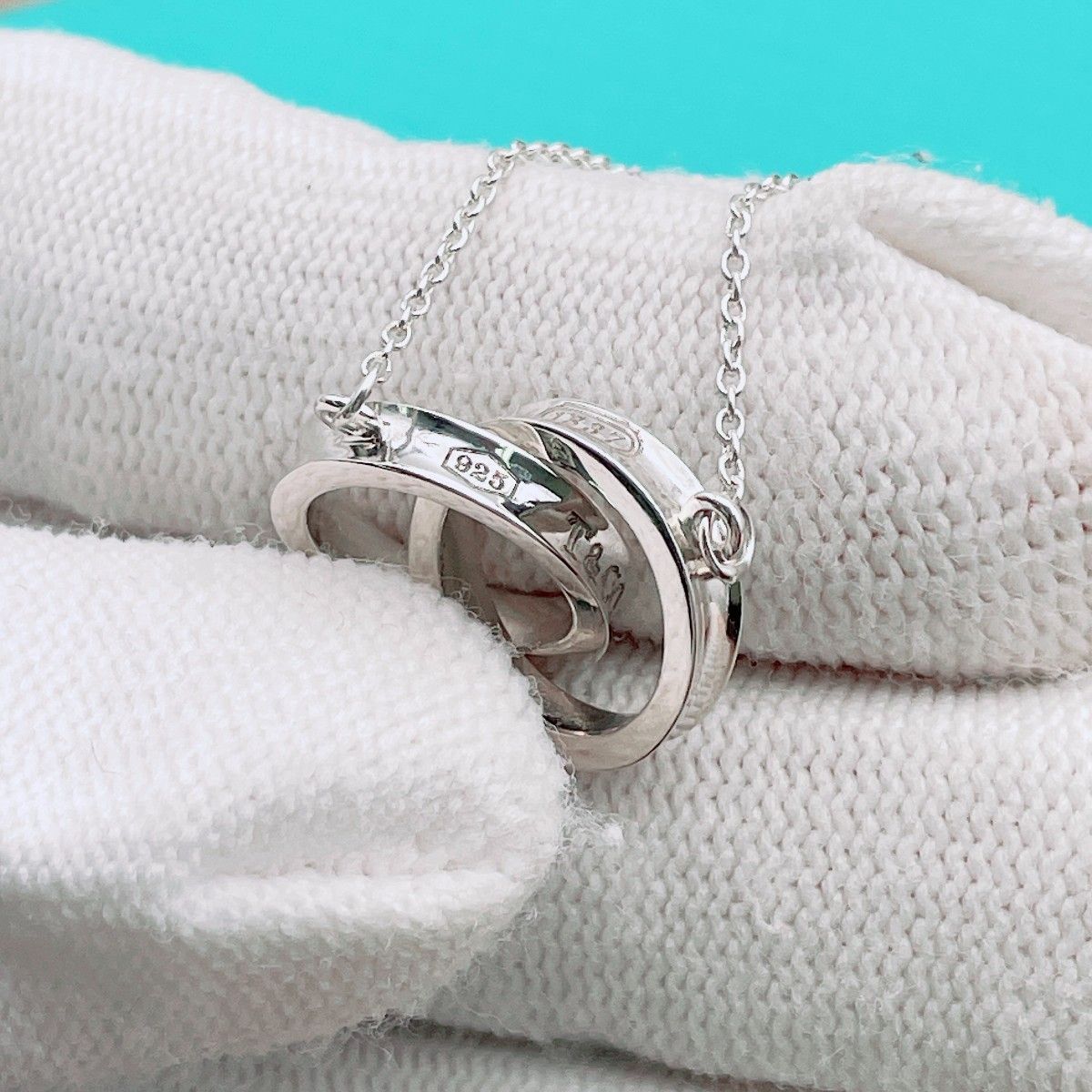 ◇ティファニー◇新品仕上済 Tiffany&Co. 1837 インターロッキング 