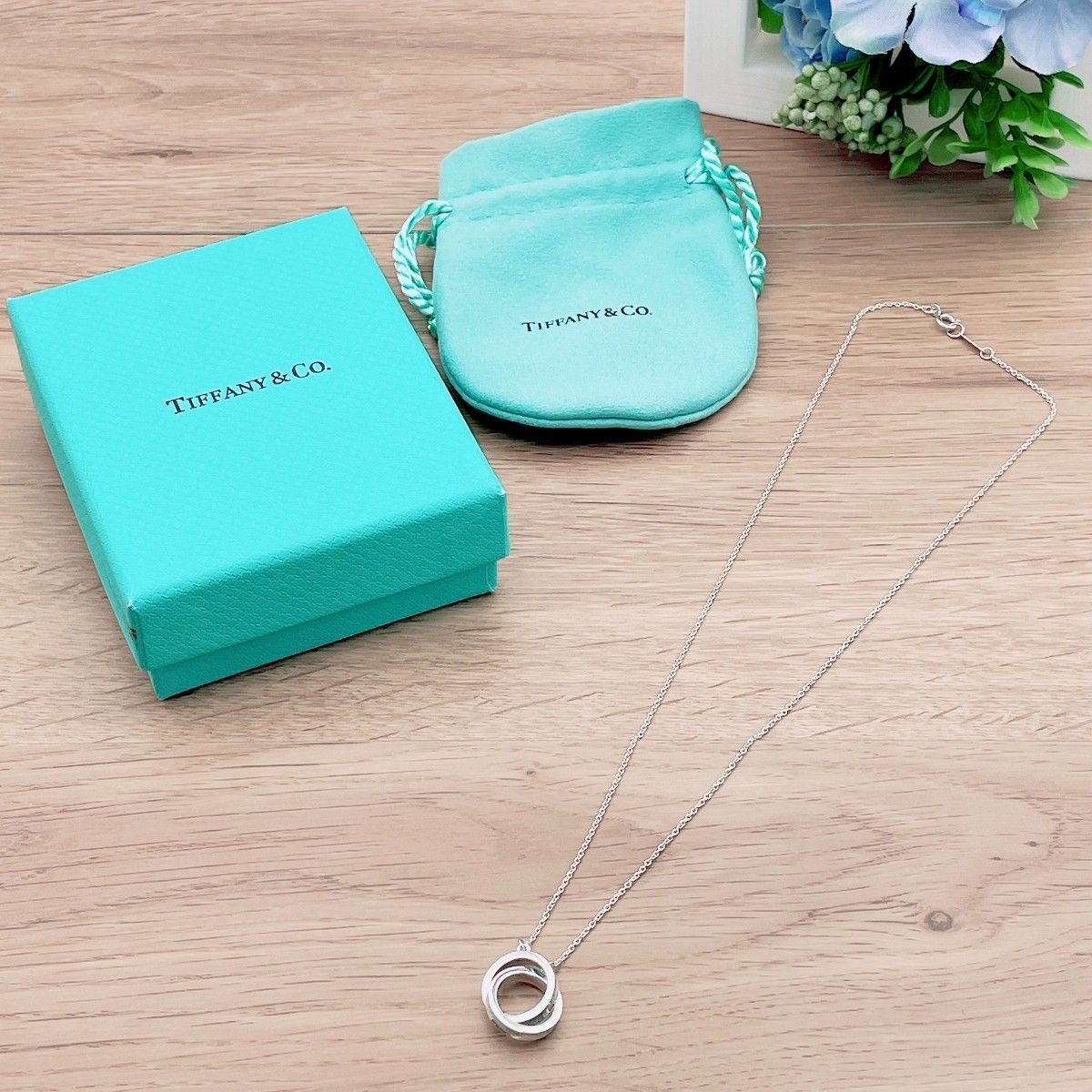 ◇ティファニー◇新品仕上済 Tiffany&Co. 1837 インターロッキング