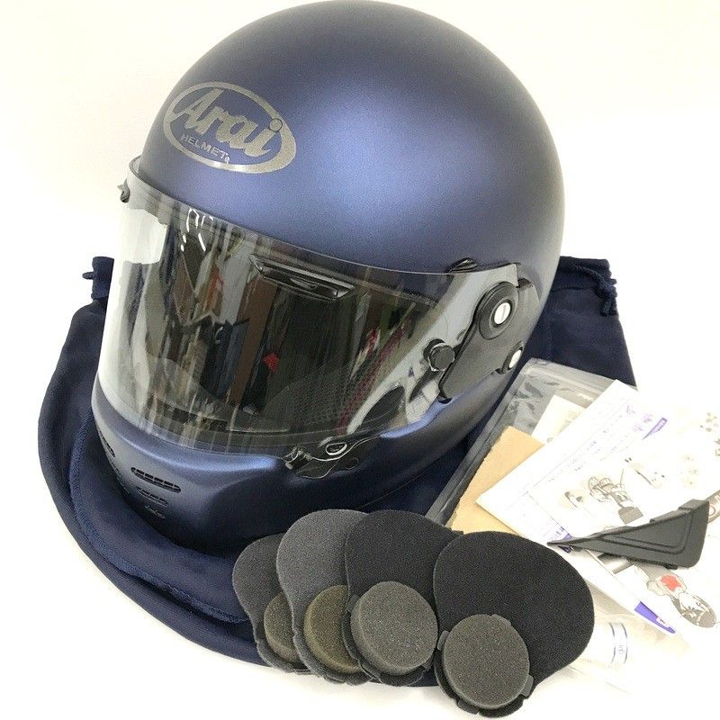 Arai アライ RAPIDE NEO フルフェイスヘルメット Sサイズ クラシックブルー オートバイ ツーリング ライディング バイカー バイク用品 ★TA296