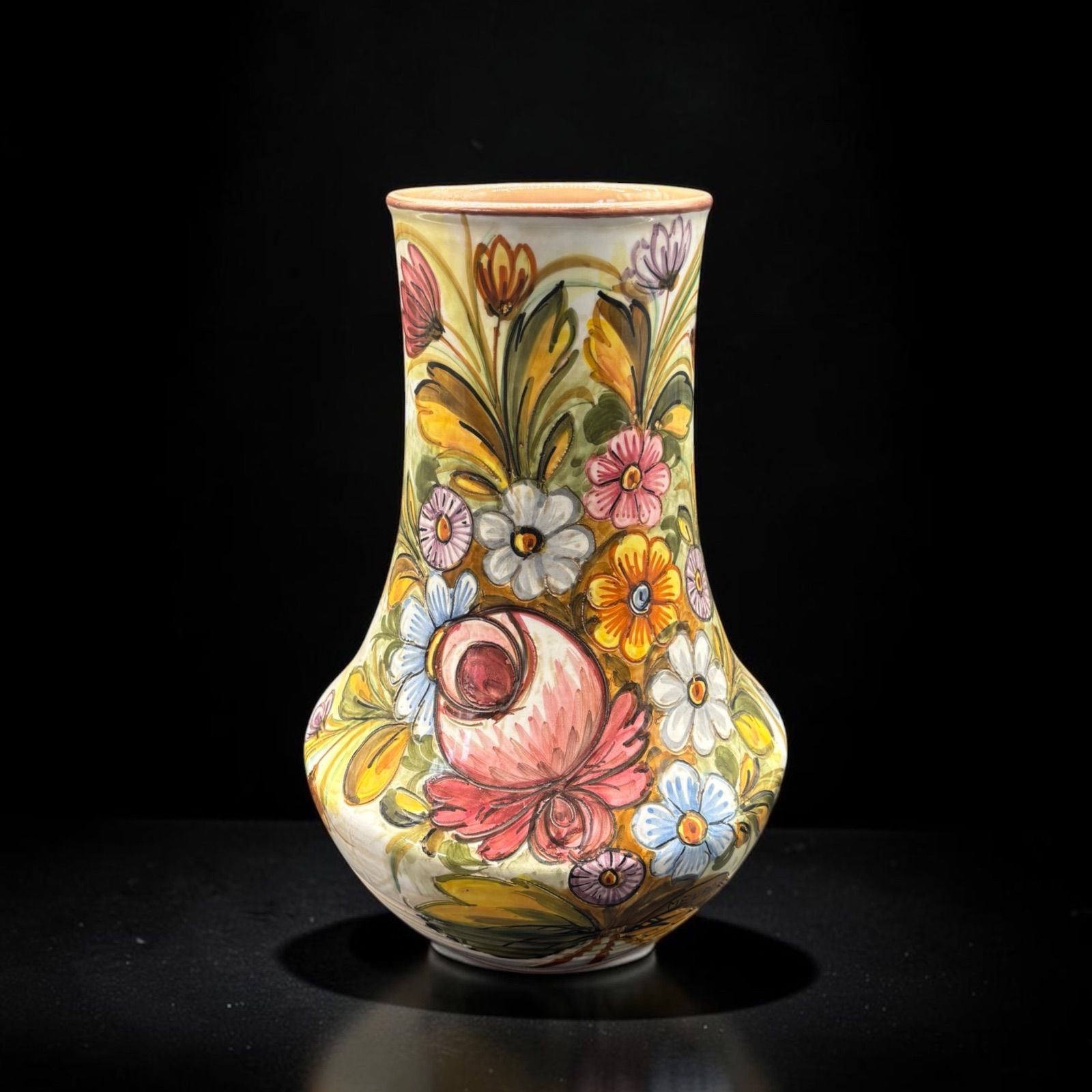 マイセン 波の戯れ 花瓶 フラワーベース MEISSEN 花器 箱付き マイセン