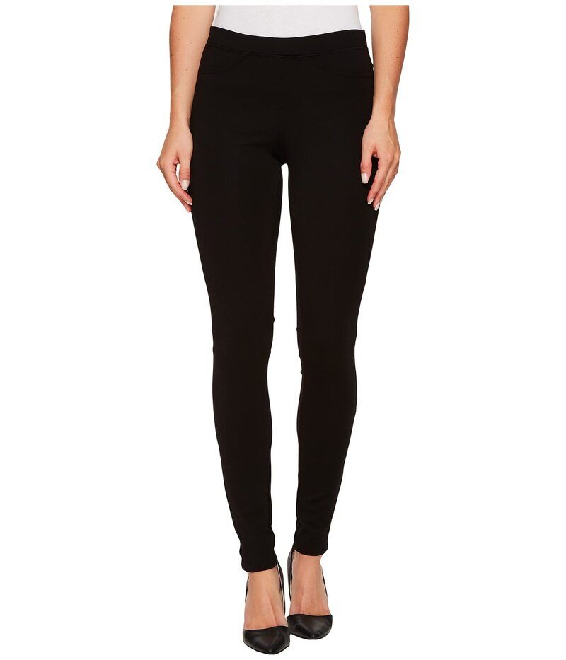 ヒュー レディース ボトムス カジュアルパンツ レギンス ニット HUE Ponte DoubleKnit Leggings Black ブラック