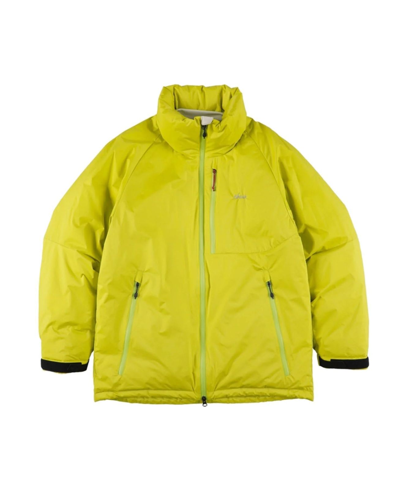 新品 [ナンガ] AURORA TEX STAND COLLAR DOWN JACKET(MEN) (JP アルファベット L LIME)