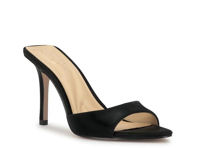 ジェシカシンプソン レディース シューズ サンダル Jessica SimpsonDravie Sandal Black Fabric ブラック