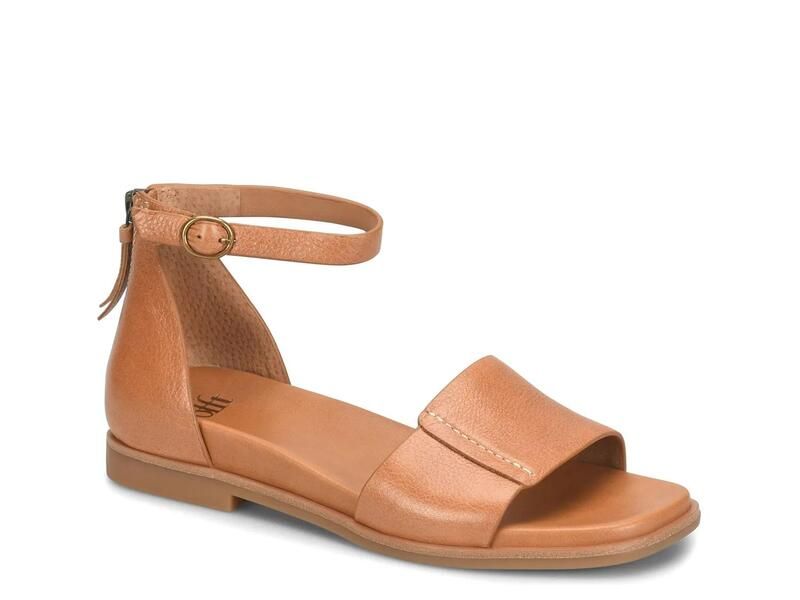 ソフト レディース シューズ サンダル SofftReyna Sandal Cognac Leather