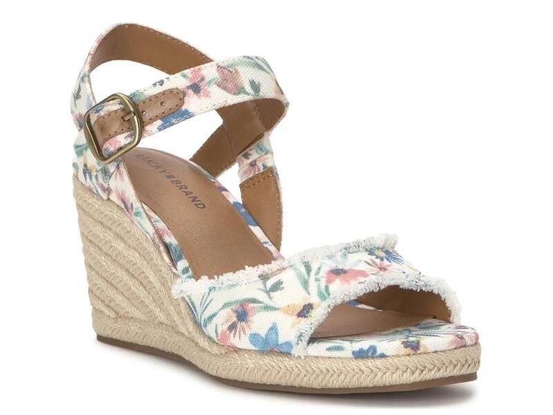 ラッキーブランド レディース シューズ サンダル Lucky BrandMindra Espadrille Wedge Sandal Multicolor Floral Print マルチカラー
