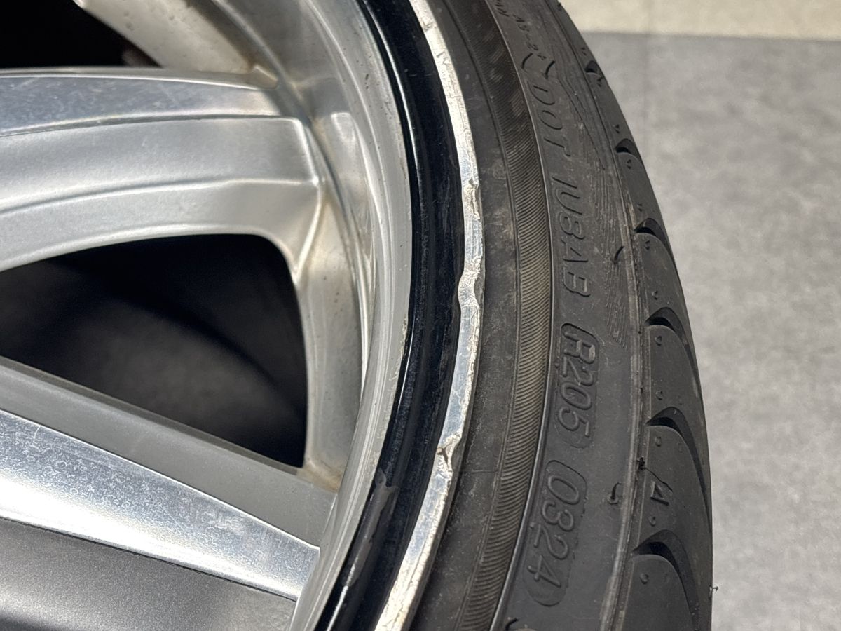 ロリンザータイプ】メルセデスベンツ 9J+38 PCD112 ナンカン 245/35R20 