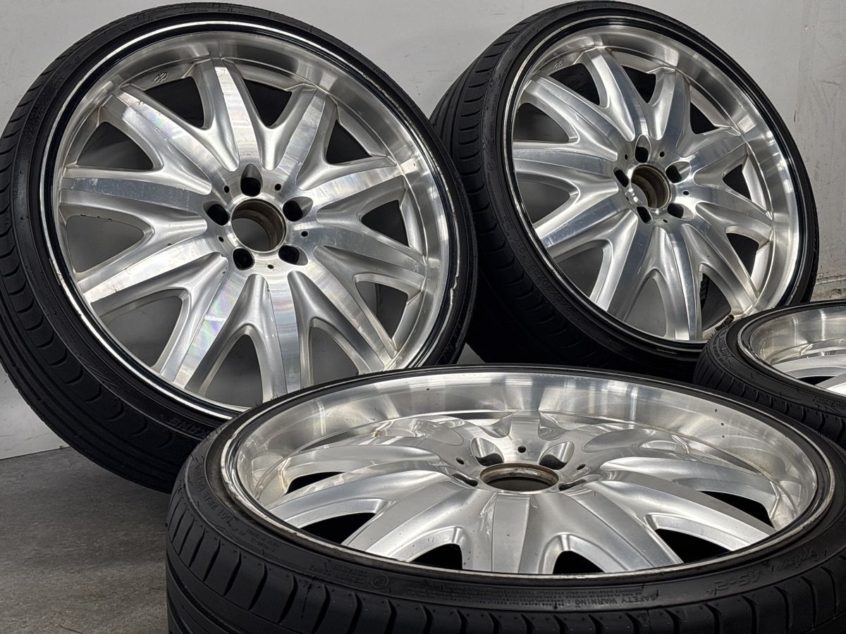 ロリンザータイプ】メルセデスベンツ 9J+38 PCD112 ナンカン 245/35R20 