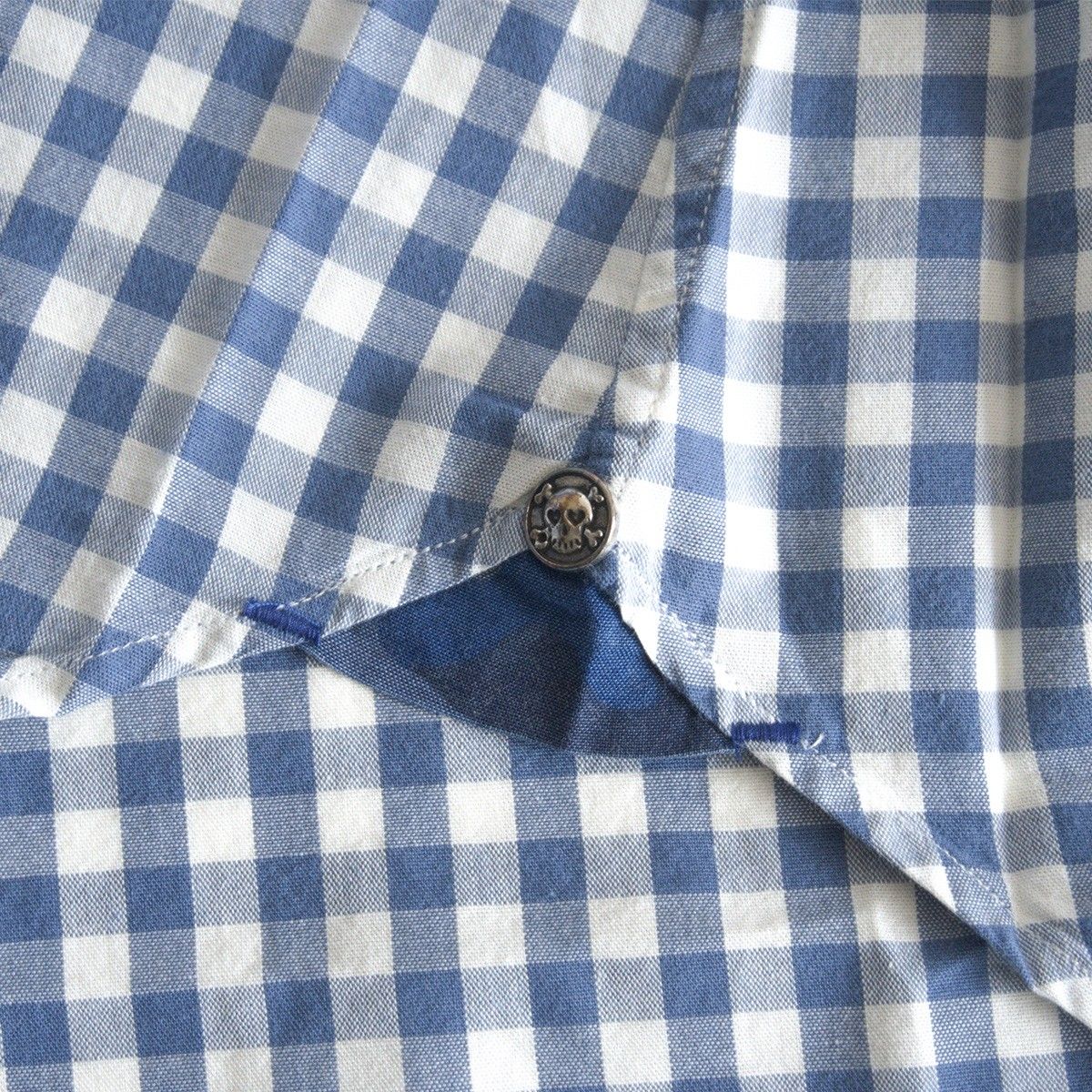 未使用品】ORIAN【DENIM DIVISION SHIRTS】38-15 チェック シャツ