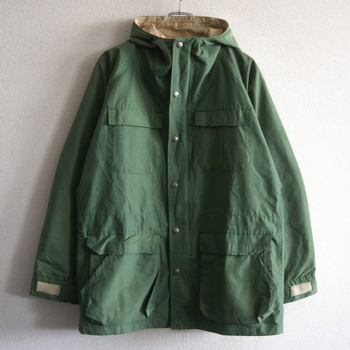 【美品】Sierra Designs 【USA製 60/40クロス マウンテンパーカー】 M グリーン ジャケット シエラデザイン 26050339