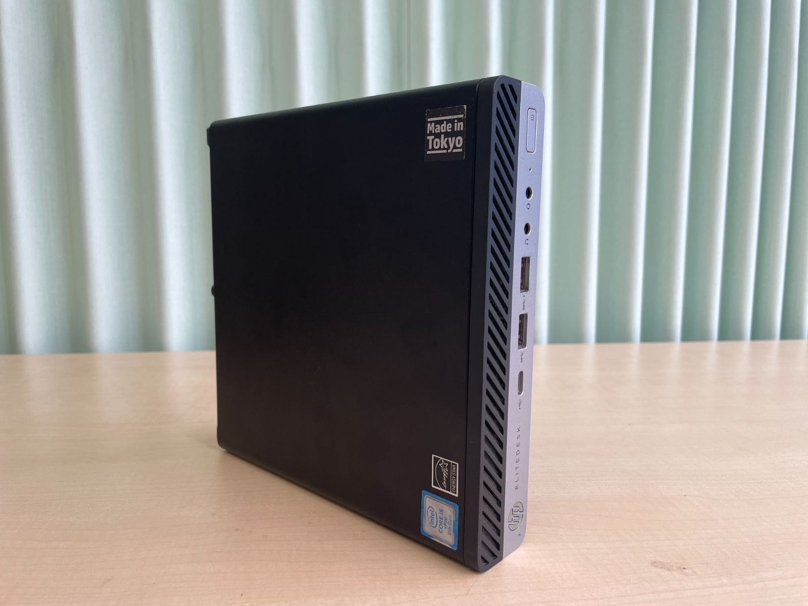 【第8世代Core i5・超小型高性能PC】HP EliteDesk 800 G4 DM メモリ8GB SSD512GB Windows11 Pro WPS Office付き デスクトップPC