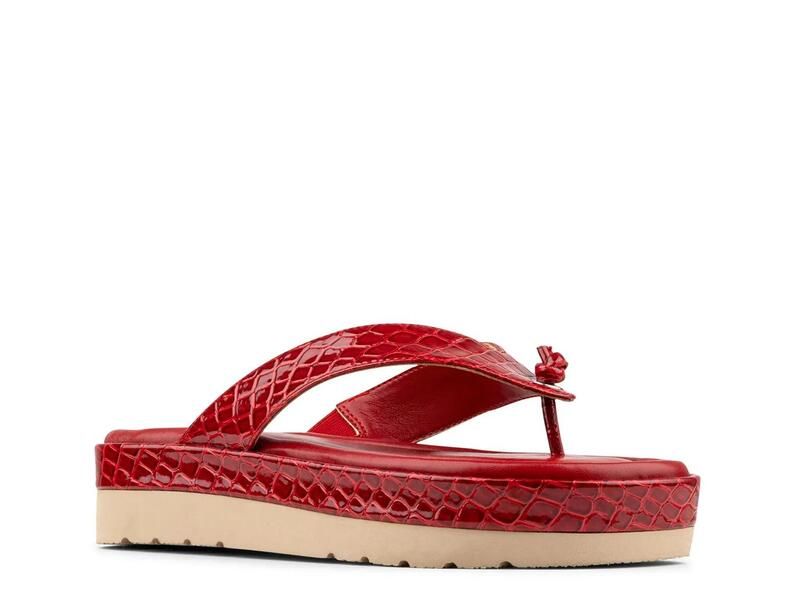 ドナルドプリネール レディース シューズ サンダル プラットフォーム Donald PlinerLorra Platform Sandal Red レッド