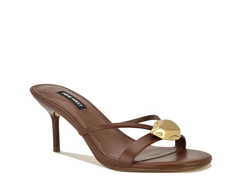 ナインウェスト レディース シューズ サンダル Nine WestErnise Sandal Dark Brown ブラウン