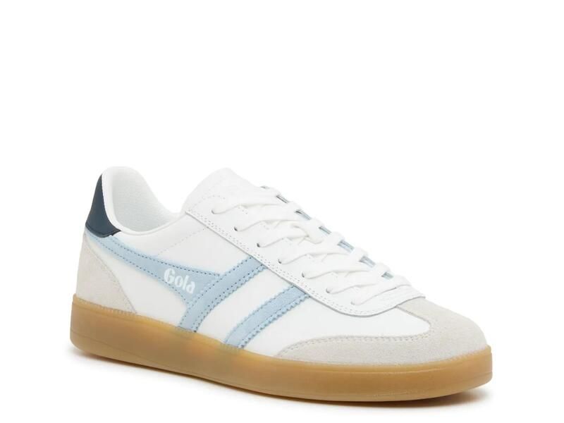 ゴラ レディース シューズ スニーカー レザー GolaViper Leather Sneaker Womens WhiteBlue ホワイト