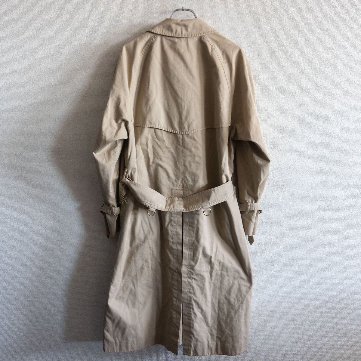 【美品】GRENFELL【80S/トレンチ コート】36 コットンツイル グレンフェル 26050403 美品】GRENFELL【80S/トレンチ コート】36 コットンツイル