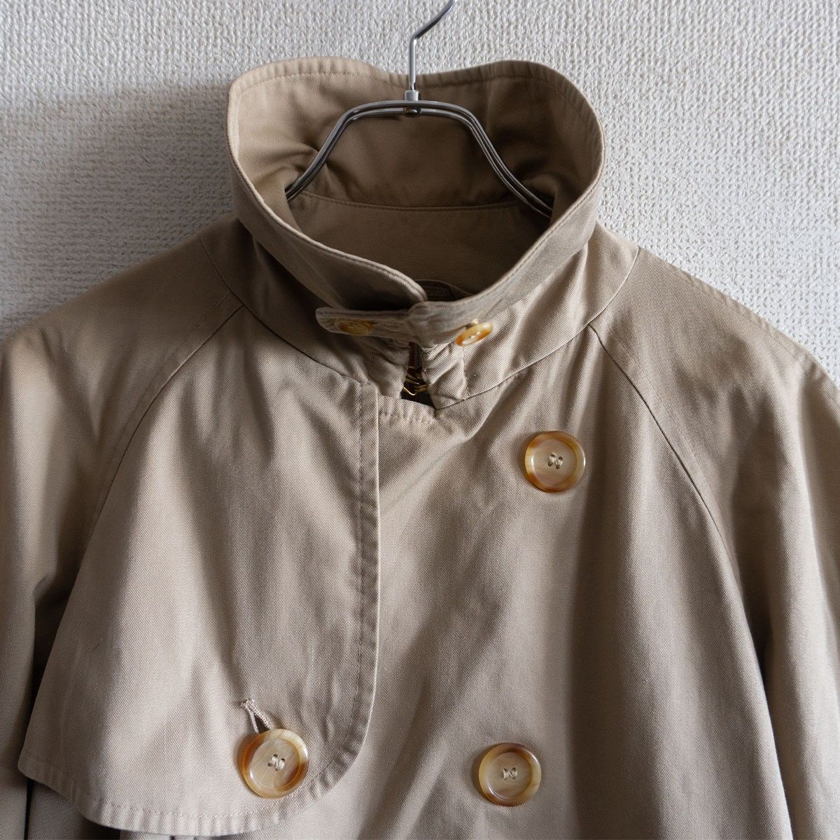 美品】GRENFELL【80S/トレンチ コート】36 コットンツイル