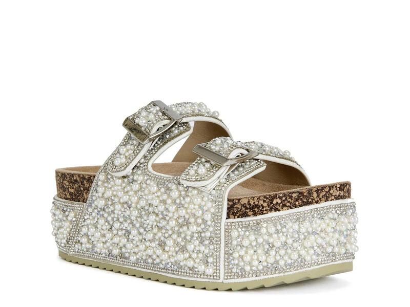 アザレア ワン レディース シューズ サンダル プラットフォーム Azalea WangOpaline Platform Sandal Pearl Ivory アイボリー