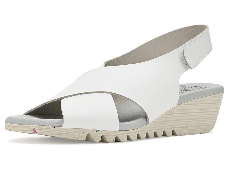 フライロンドン レディース シューズ ヒール FLY LONDON Orfy447fly White ホワイト