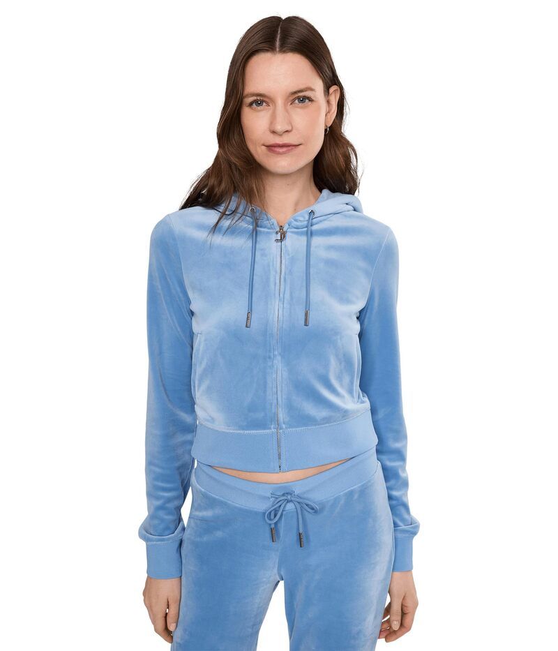 ジューシークチュール レディース アウター パーカー・スウェット ジャケット Juicy Couture Og Blink Track Jacket Granada Sky