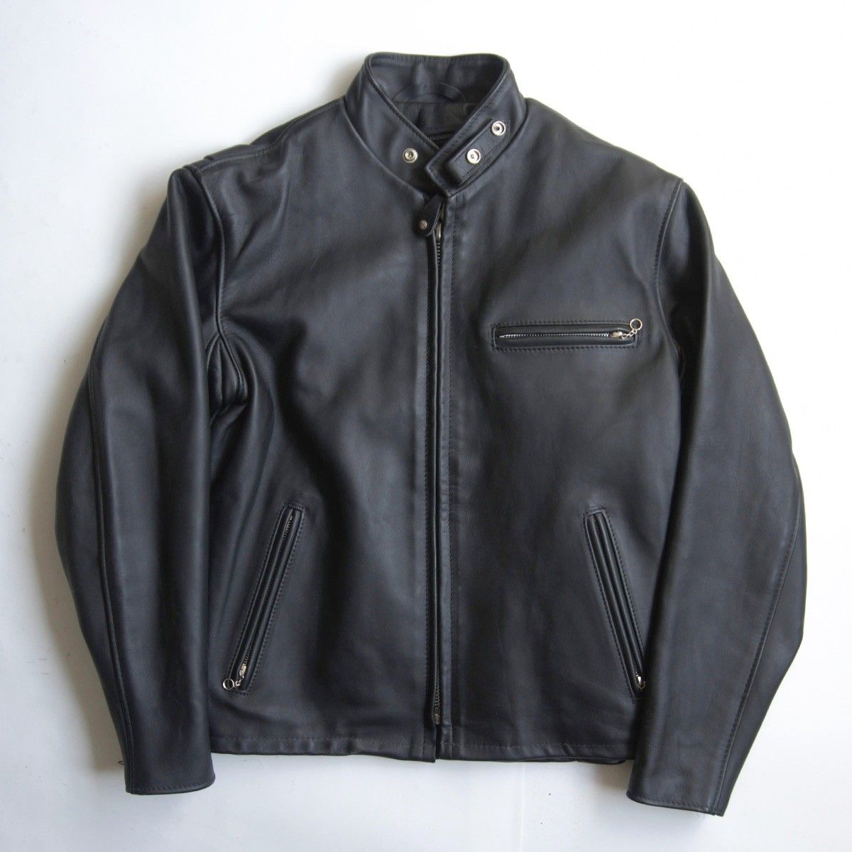 美品】SCHOTT【641/シングルライダースジャケット】40 ボアライナー